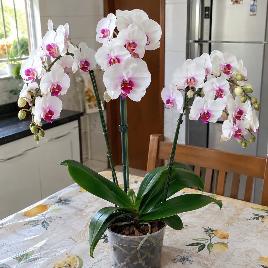 Orquídea florida